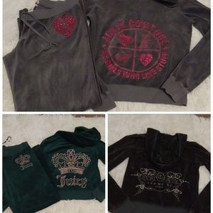 Juicy Couture velour bundle